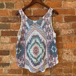 Crochet Swing Tank Top, Medium